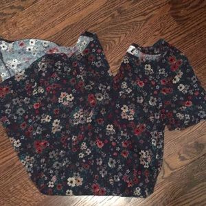 LuLaRoe Carly Dress XXS in Navy Floral
